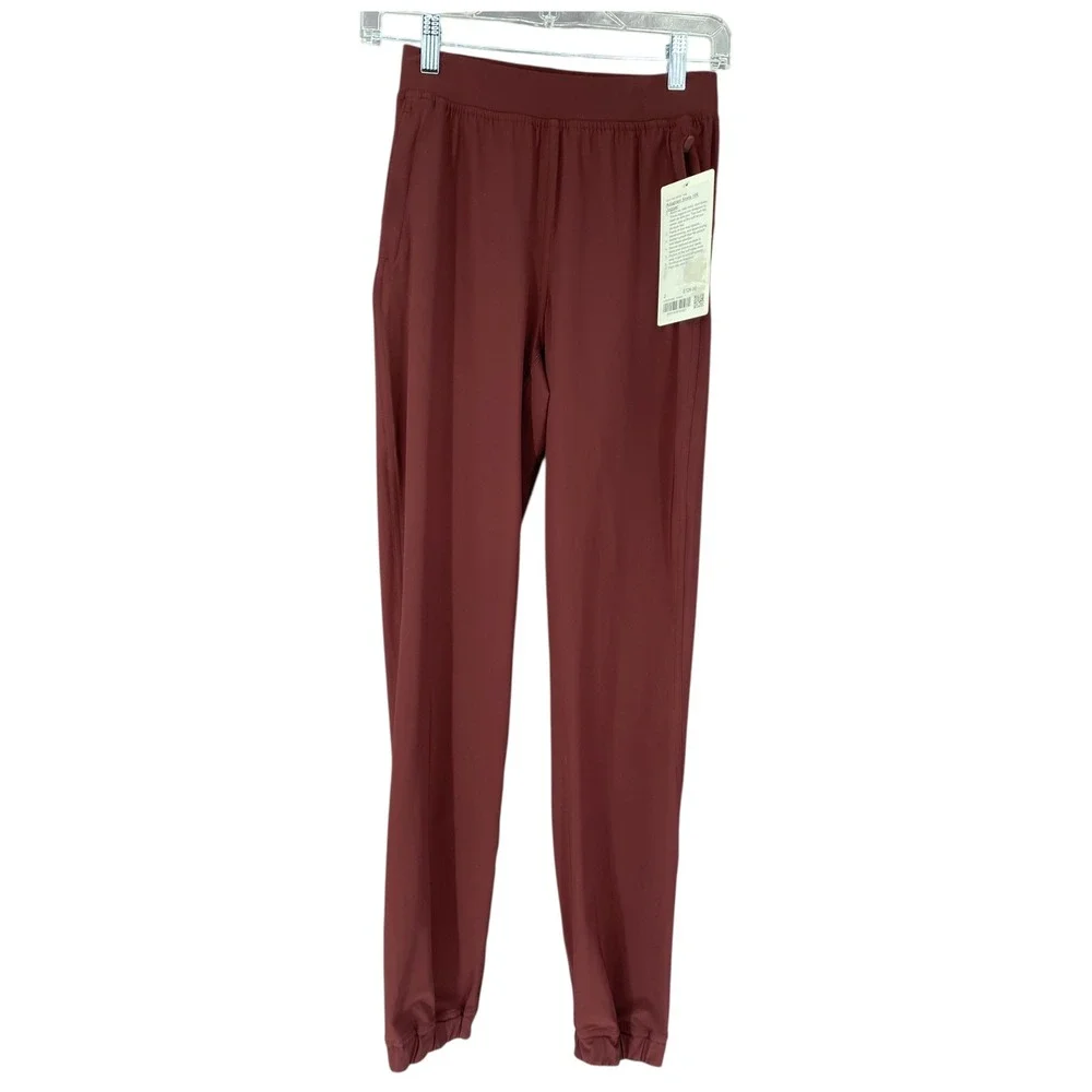 Lululemon Adapted State High Rise Jogger Midnight‎ Plum Purple Size 2 NEW